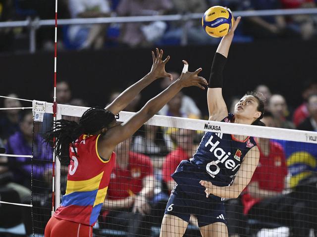 中国女排两连胜,提前晋级16强